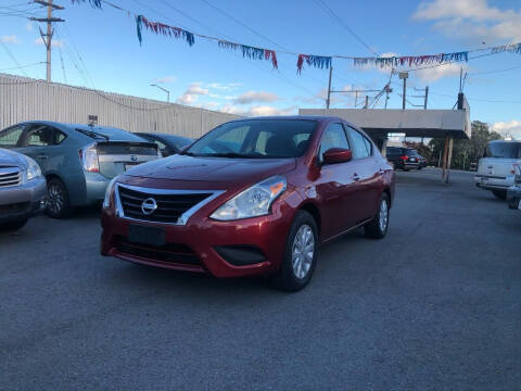 2016 Nissan Versa for sale at Car House in San Mateo CA