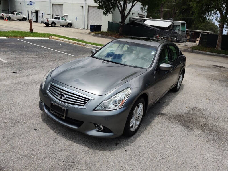 2015 Infiniti Q40 for sale at Best Price Car Dealer in Hallandale Beach FL