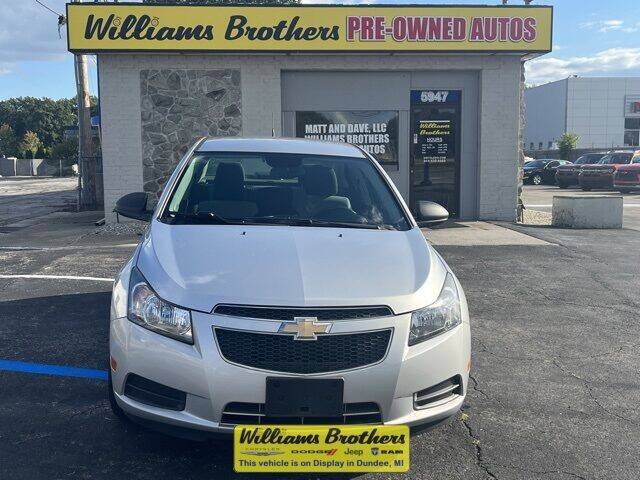 2013 Chevrolet Cruze for sale at Williams Brothers Pre-Owned Monroe in Monroe MI
