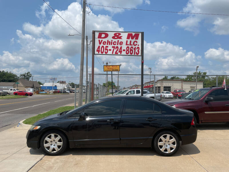 2009 Honda Civic for sale at D & M Vehicle LLC in Oklahoma City OK