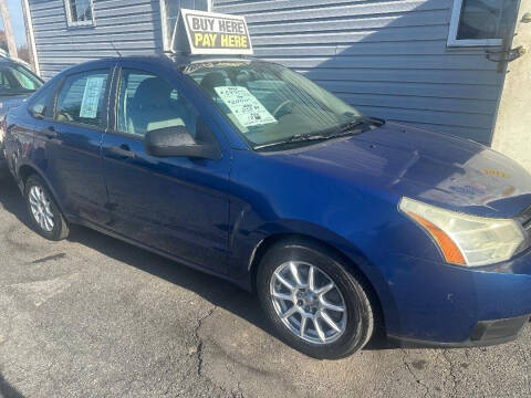 2008 Ford Focus for sale at Fulmer Auto Cycle Sales in Easton PA