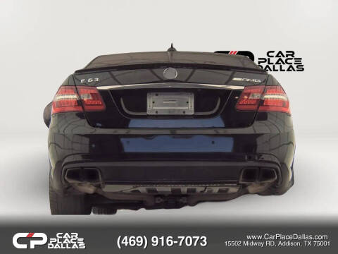 2012 Mercedes-Benz E-Class E 63 AMG