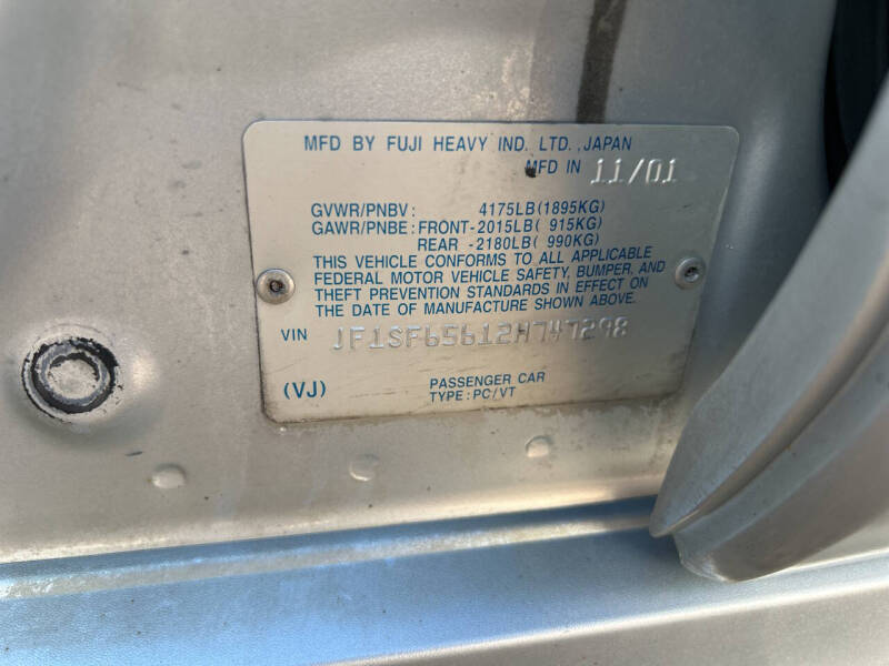 2002 Subaru Forester S