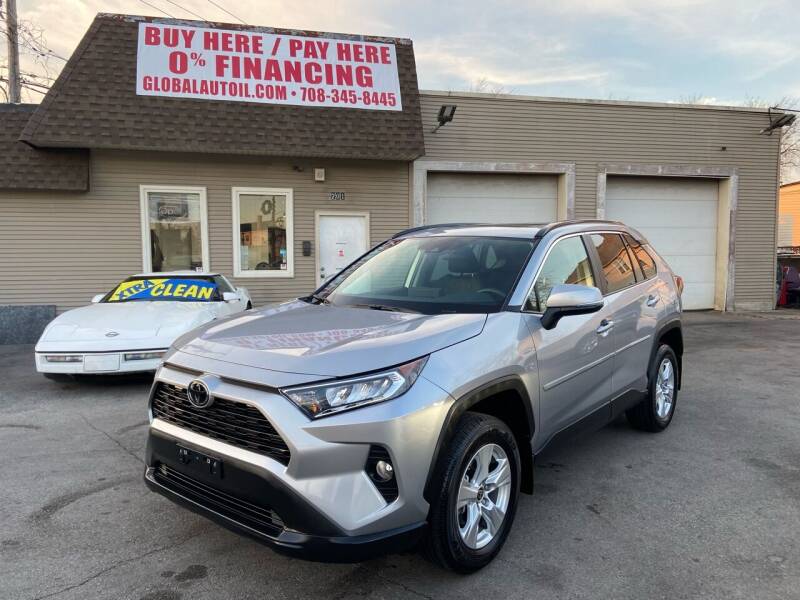 2021 Toyota RAV4 for sale at Global Auto Finance & Lease INC in Maywood IL