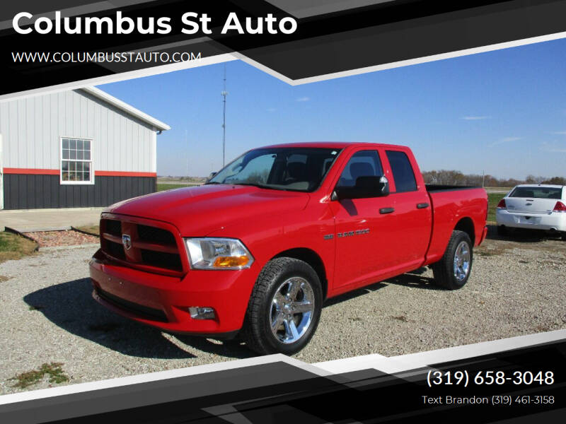 2012 RAM Ram Pickup 1500 for sale at Columbus St Auto in Crawfordsville IA