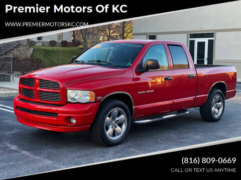 2005 Dodge Ram Pickup 1500 for sale at Premier Motors of KC in Kansas City MO