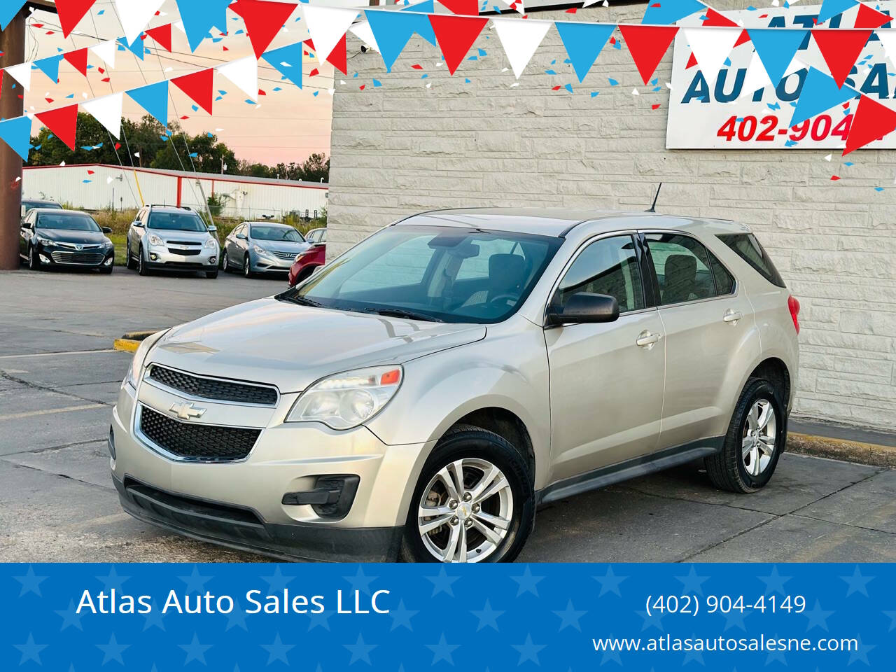 2013 Chevrolet Equinox for sale at Atlas Auto Sales LLC in Lincoln, NE