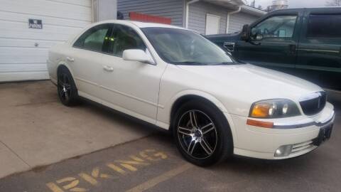 2002 Lincoln LS for sale at D AND D AUTO SALES AND REPAIR in Marion WI