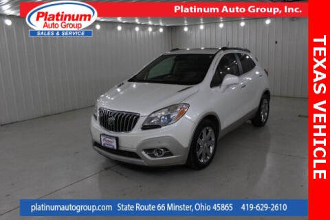 2013 Buick Encore for sale at Platinum Auto Group Inc. in Minster OH