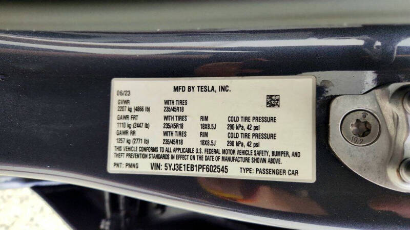 2023 Tesla Model 3 Long Range