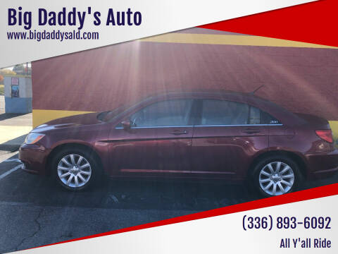 2011 Chrysler 200 for sale at Big Daddy's Auto in Winston-Salem NC