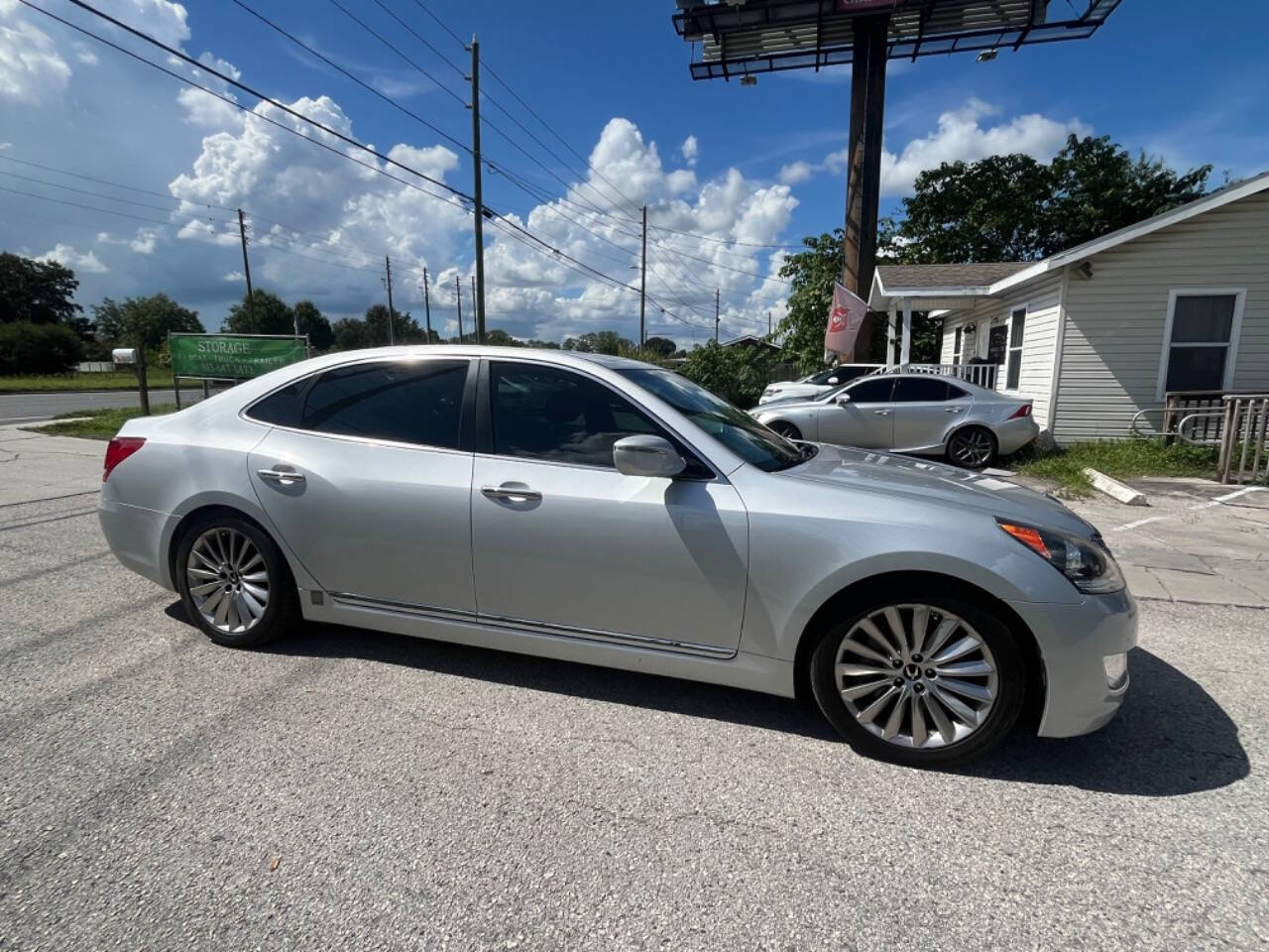 2015 Hyundai Equus for sale at Hobgood Auto Sales in Land O Lakes, FL