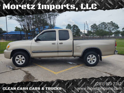 2004 Toyota Tundra for sale at Moretz Imports, LLC in Spring TX