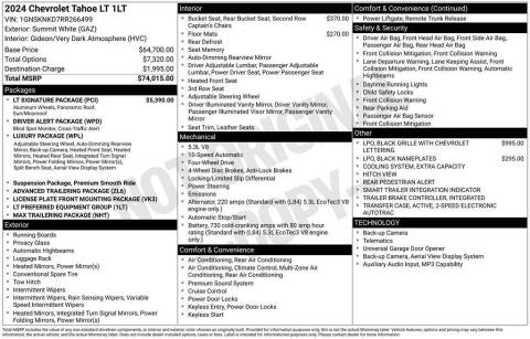 2024 Chevrolet Tahoe LT