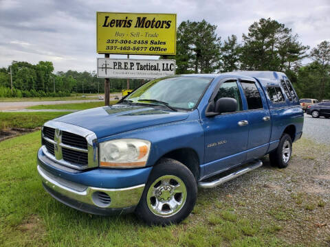 2006 Dodge Ram Pickup 1500 for sale at Lewis Motors LLC in Deridder LA