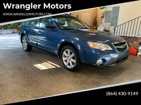 2008 Subaru Outback for sale at Wrangler Motors in Spartanburg SC