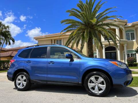 2015 Subaru Forester for sale at Exceed Auto Brokers in Lighthouse Point FL
