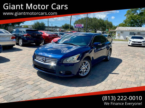 2014 Nissan Maxima for sale at Giant Motor Cars in Tampa FL