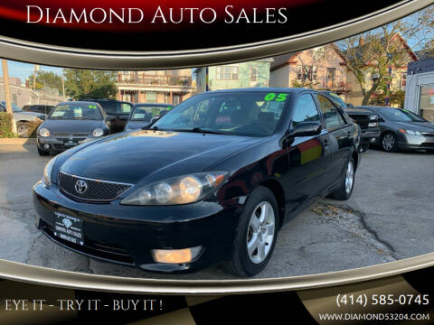 2005 Toyota Camry for sale at DIAMOND AUTO SALES LLC in Milwaukee WI