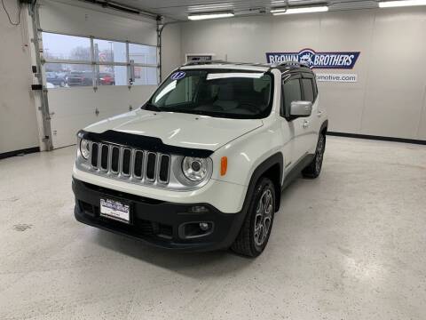 2017 Jeep Renegade for sale at Brown Brothers Automotive Sales And Service LLC in Hudson Falls NY