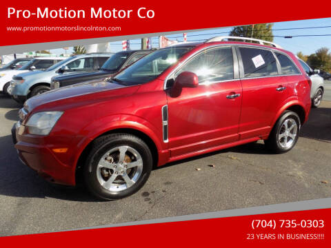 2013 Chevrolet Captiva Sport for sale at Pro-Motion Motor Co in Lincolnton NC
