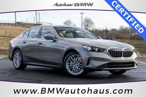 2024 BMW 5 Series for sale at Autohaus Group of St. Louis MO - 3015 South Hanley Road Lot in Saint Louis MO