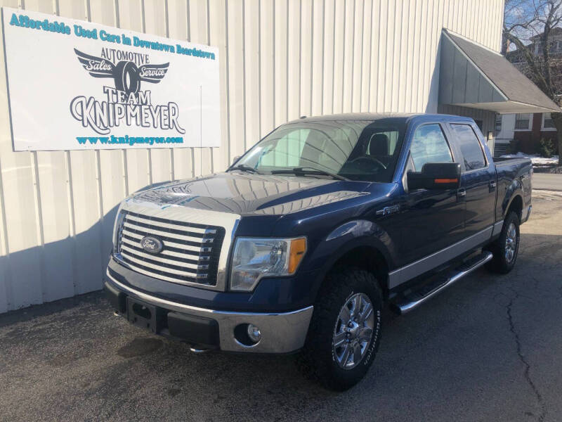 2010 Ford F-150 for sale at Team Knipmeyer in Beardstown IL