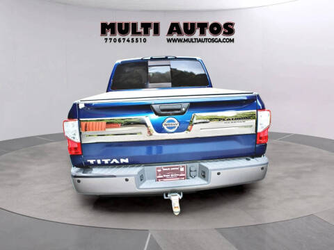 2017 Nissan Titan Platinum Reserve