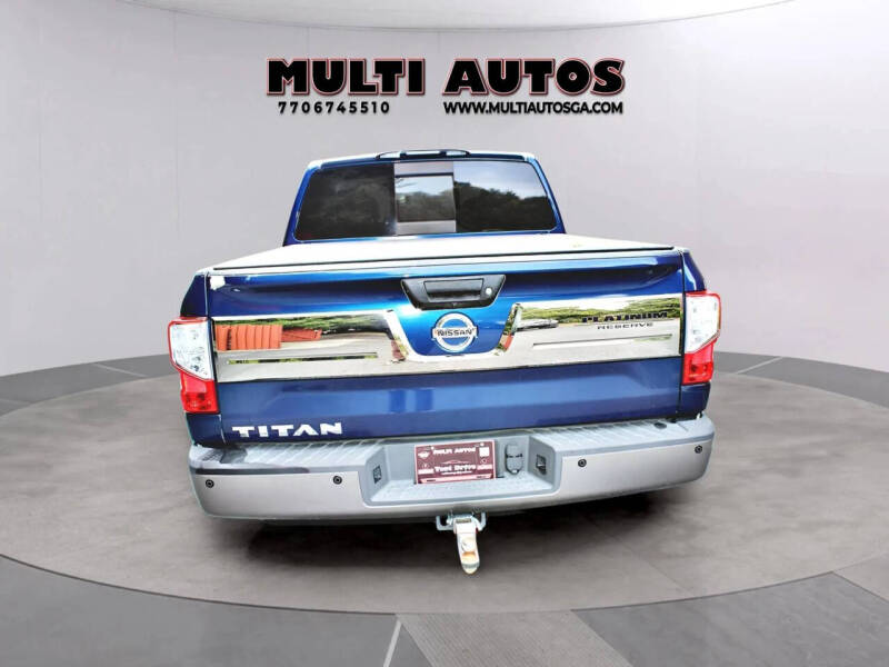 2017 Nissan Titan Platinum Reserve