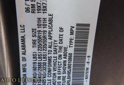 2018 Honda Odyssey Elite