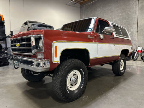 1977 Chevrolet Blazer for sale at Platinum Motors in Portland OR