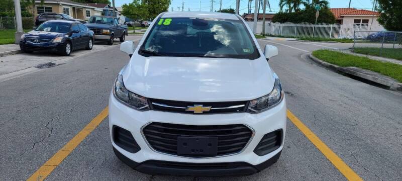 2018 Chevrolet Trax for sale at A1 Cars for Us Corp in Hialeah FL