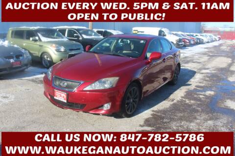 2007 Lexus IS 250 for sale at Waukegan Auto Auction in Waukegan IL