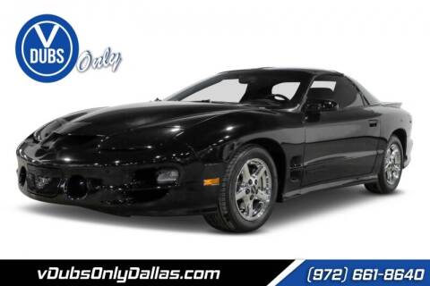 2001 Pontiac Firebird for sale at VDUBS ONLY in Plano TX