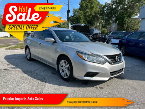 2016 Nissan Altima for sale at Popular Imports Auto Sales in Gainesville FL