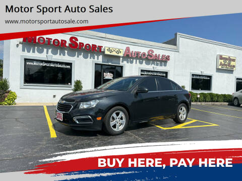 2016 Chevrolet Cruze Limited for sale at Motor Sport Auto Sales in Waukegan IL