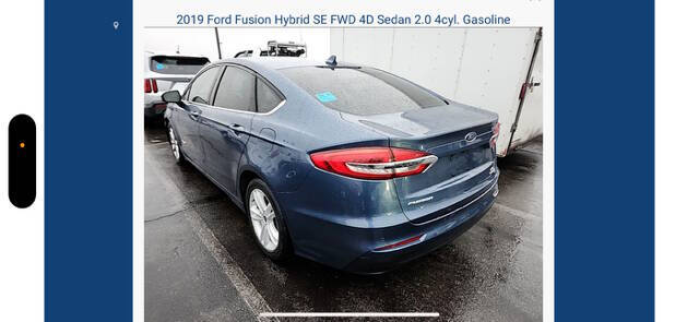 2019 Ford Fusion Hybrid SE photo 4