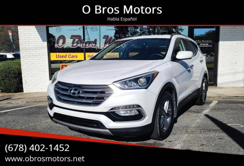 2017 Hyundai Santa Fe Sport for sale at O Bros Motors in Marietta GA