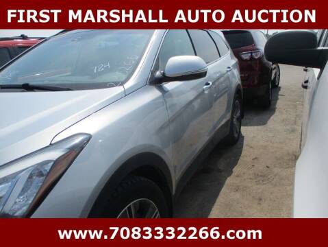 2015 Hyundai Santa Fe for sale at First Marshall Auto Auction in Harvey IL