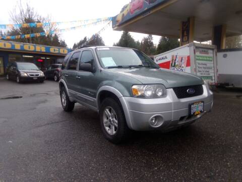2006 Ford Escape Hybrid for sale at Brooks Motor Company, Inc in Milwaukie OR