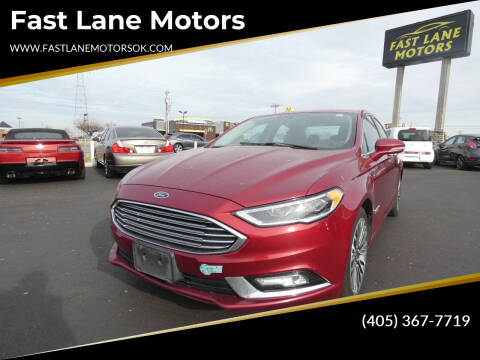 2017 Ford Fusion Energi for sale at Fast Lane Motors in Oklahoma City OK