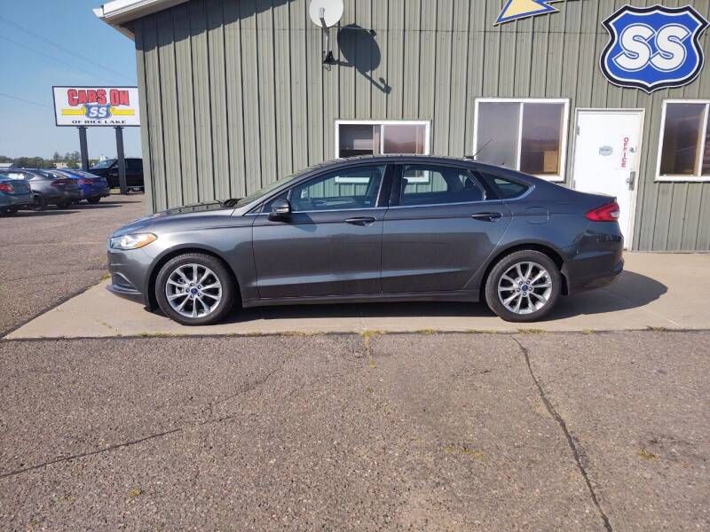 2017 Ford Fusion for sale at CARS ON SS in Rice Lake WI