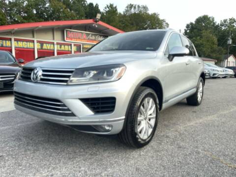 2015 Volkswagen Touareg for sale at Mira Auto Sales in Raleigh NC