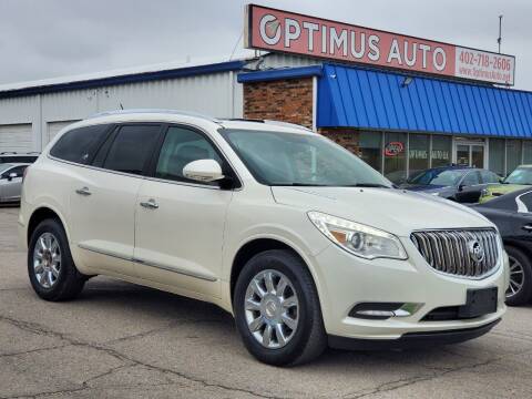 2013 Buick Enclave for sale at Optimus Auto in Omaha NE