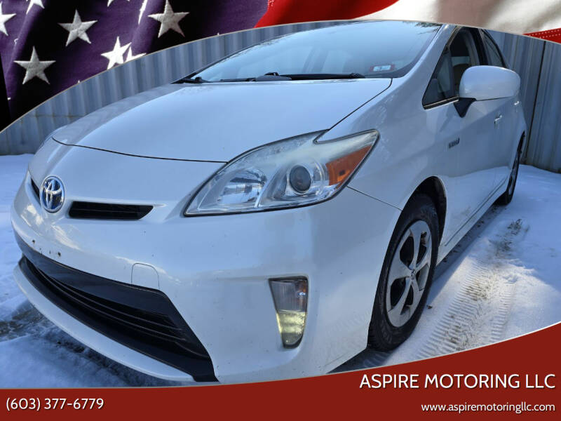 2012 Toyota Prius for sale at Aspire Motoring LLC in Brentwood NH