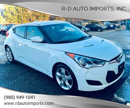 2012 Hyundai Veloster for sale at R-D AUTO IMPORTS, Inc in Charlotte NC