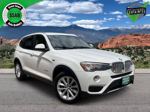 2015 BMW X3 for sale at Street Smart Auto Brokers in Colorado Springs CO