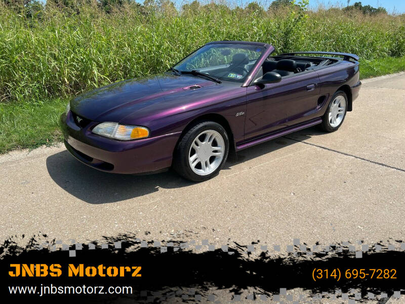 1996 Ford Mustang for sale at JNBS Motorz in Saint Peters MO