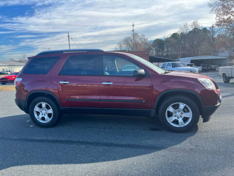 2009 GMC Acadia for sale at G&B Motors in Locust NC