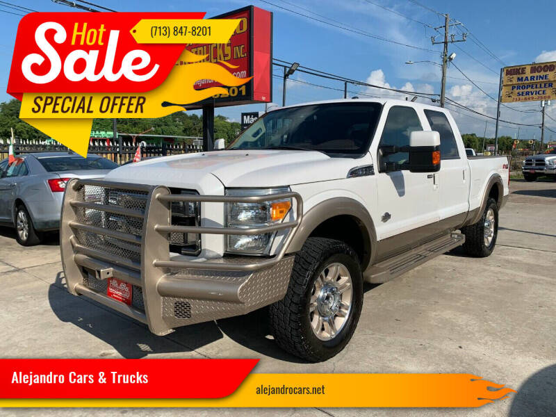 2013 Ford F-250 Super Duty for sale at Alejandro Cars & Trucks Inc in Houston TX